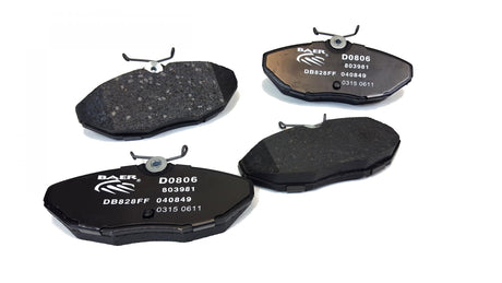 2000-2006 Front High Friction Ceramic Brake Pads | Dirty Garage