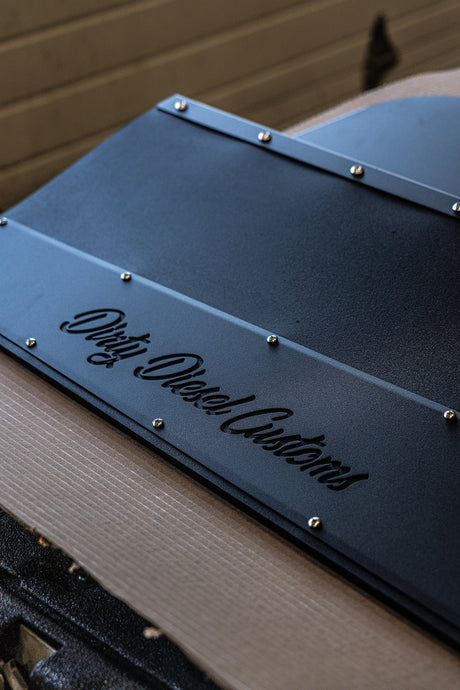 DIRTY Standard Height Dually Mud Flaps-Mud Flap-Trigger Industries-Dirty Garage