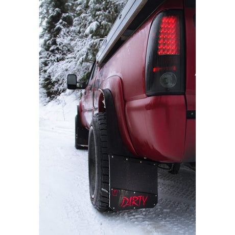 DIRTY Standard Height Mud Flaps-Mud Flap-Trigger Industries-Dirty Garage