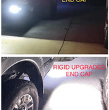 2017-2026 Superduty Mini Hitch Bar Lighting Kit - Baja Designs S2 Pro w/ Rigid Ignite Endcap (100145-03R)