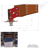 Executive 5th Wheel King Pin Box (GH-8030)