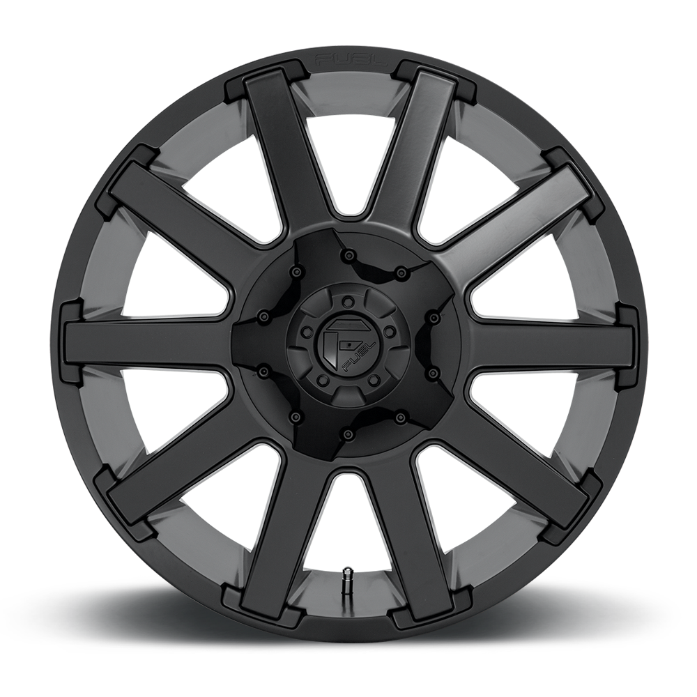 Fuel Contra Satin Black Wheel (D437) | Dirty Garage