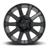 Fuel Contra Satin Black Wheel (D437) | Dirty Garage