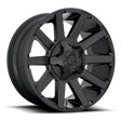 Fuel Contra Satin Black Wheel (D437) | Dirty Garage