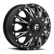 Fuel Throttle Matte Black Milled Wheel (D513) | Dirty Garage