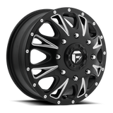 Fuel Throttle Matte Black Milled Wheel (D513) | Dirty Garage