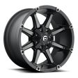 Fuel Coupler Matte Black Double Dark Tint Wheel (D556) | Dirty Garage