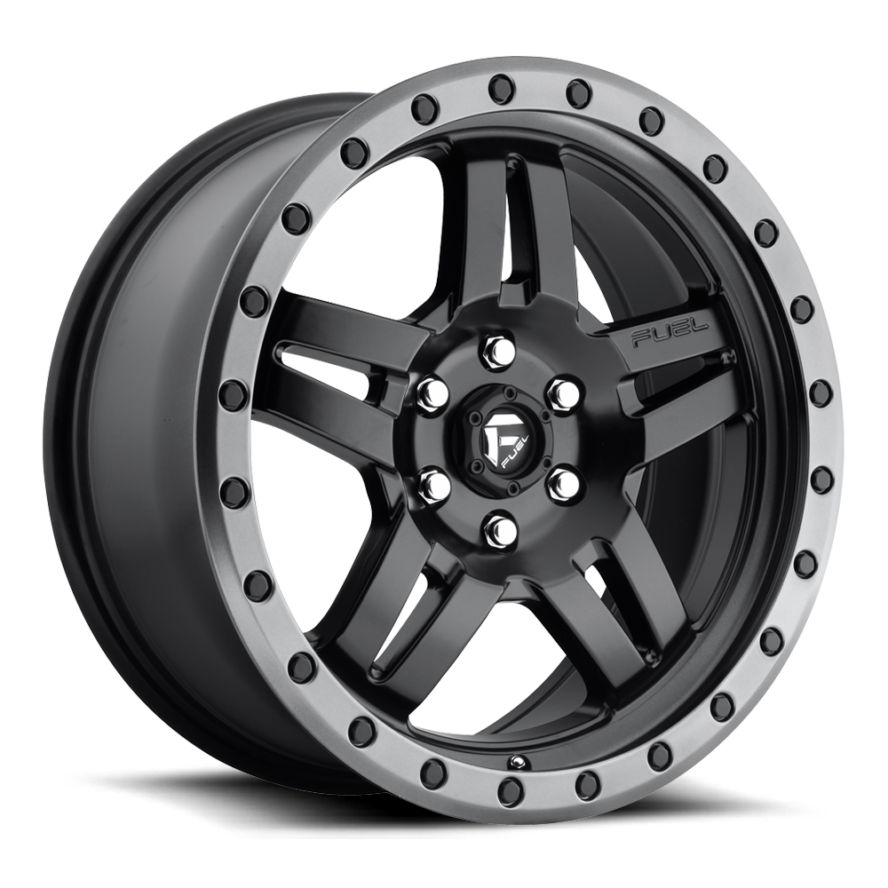 Fuel Anza Matte Black Gunmetal Ring Wheel (D557) | Dirty Garage