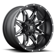 Fuel Lethal Matte Black Milled Wheel (D567) | Dirty Garage
