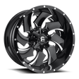 Fuel Cleaver Gloss Black Milled Wheel (D574) | Dirty Garage