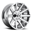 Fuel Contra Chrome Wheel (D614) | Dirty Garage