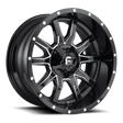 Fuel Vandal Gloss Black Milled Wheel (D627) | Dirty Garage