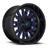 Fuel Stroke Gloss Black w/ Blue Tint Wheel (D645) | Dirty Garage