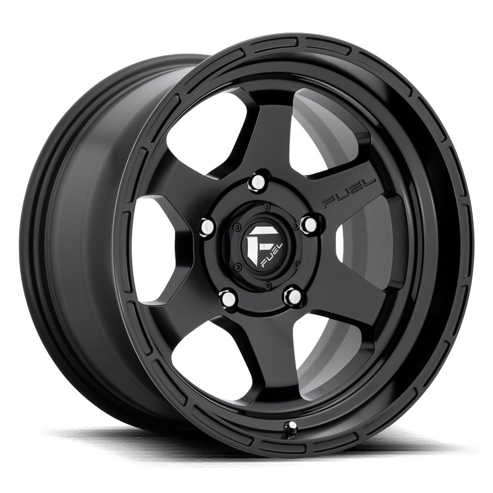 Fuel Shok Matte Black Wheel (D664) | Dirty Garage