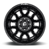 Fuel Blitz Gloss Black Milled Wheel (D673) | Dirty Garage