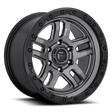 Fuel Ammo Matte Gunmetal Black Bead Ring Wheel (D701) | Dirty Garage