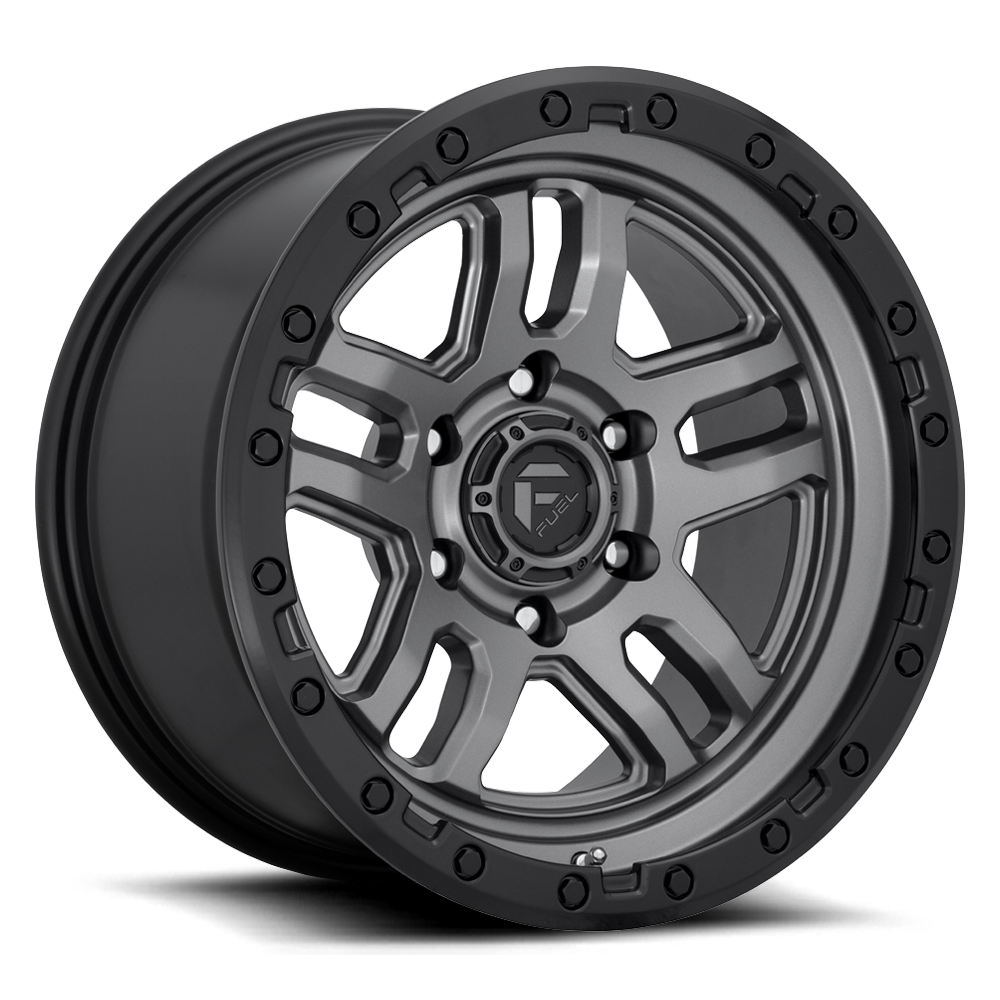 Fuel Ammo Matte Gunmetal Black Bead Ring Wheel (D701) | Dirty Garage