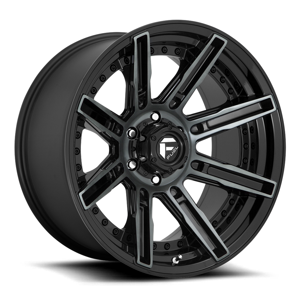 Fuel Rogue Gloss Machined Double Dark Tint Wheel (D708) | Dirty Garage