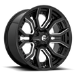 Fuel Rage Gloss Black Milled Wheel (D711) | Dirty Garage