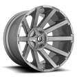 Fuel Contra Platinum Brushed Gunmetal Wheel (D714) | Dirty Garage