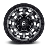 Fuel Covert Matte Gunmetal Black Bead Ring Wheel (D716) | Dirty Garage