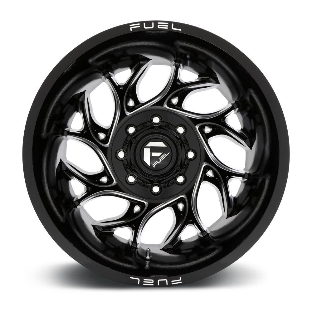 Fuel Runner Gloss Black Milled Wheel (D741) | Dirty Garage