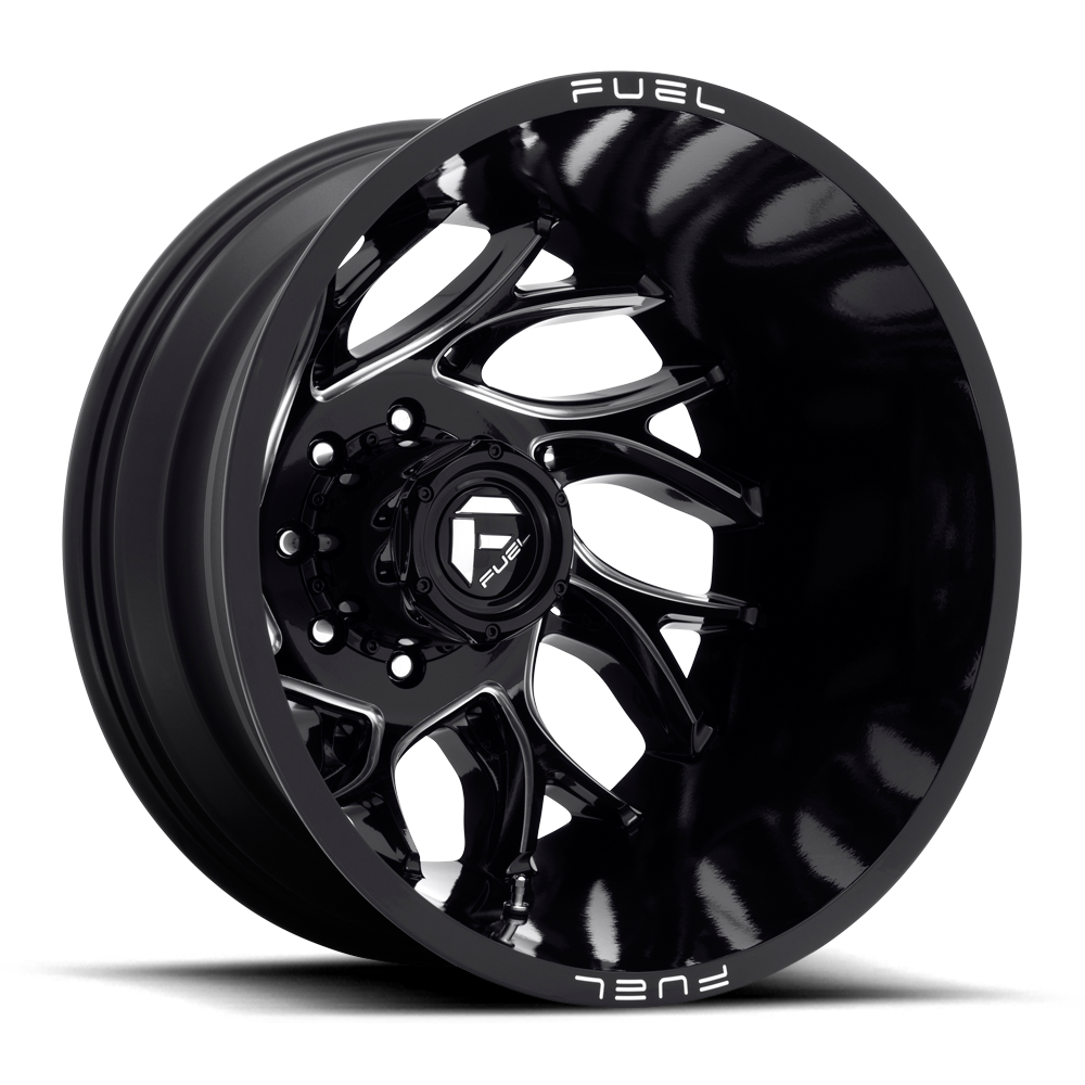 Fuel Runner Gloss Black Milled Wheel (D741) | Dirty Garage