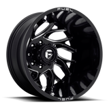 Fuel Runner Gloss Black Milled Wheel (D741) | Dirty Garage