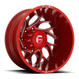 Fuel Runner Candy Red Milled Wheel (D742) | Dirty Garage
