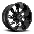 Fuel Lockdown Gloss Black Milled Wheel (D747) | Dirty Garage