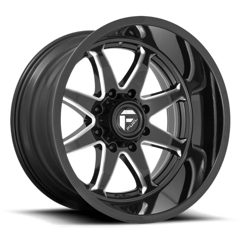 Fuel Hammer Gloss Black Milled Wheel (D749) | Dirty Garage