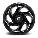 Fuel Reaction Gloss Black Milled Wheel (D753) | Dirty Garage
