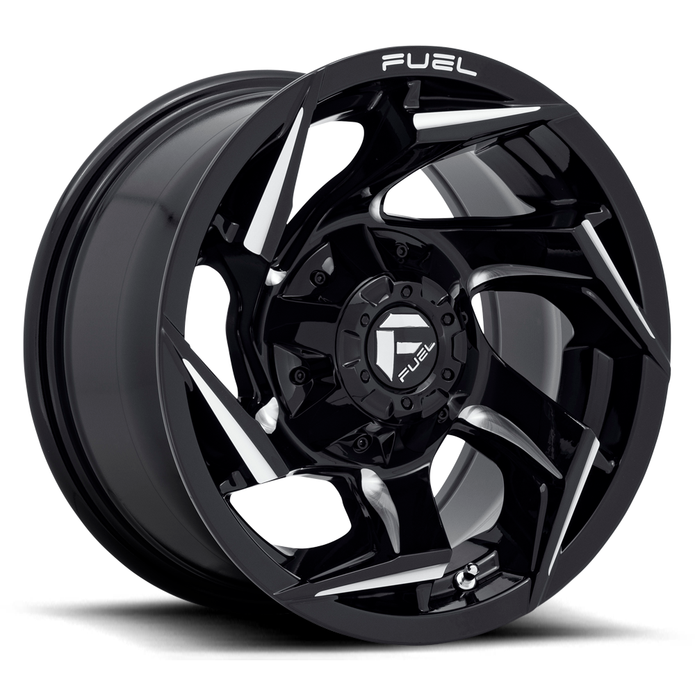 Fuel Reaction Gloss Black Milled Wheel (D753) | Dirty Garage