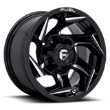 Fuel Reaction Gloss Black Milled Wheel (D753) | Dirty Garage