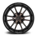 Fuel Clash Matte Black Double Dark Tint Wheel (D762) | Dirty Garage