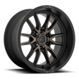 Fuel Clash Matte Black Double Dark Tint Wheel (D762) | Dirty Garage