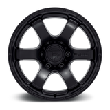 Fuel Rush Satin Black Wheel (D766) | Dirty Garage