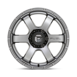 Fuel Rush Matte Gunmetal Wheel (D767) | Dirty Garage