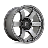 Fuel Rush Matte Gunmetal Wheel (D767) | Dirty Garage