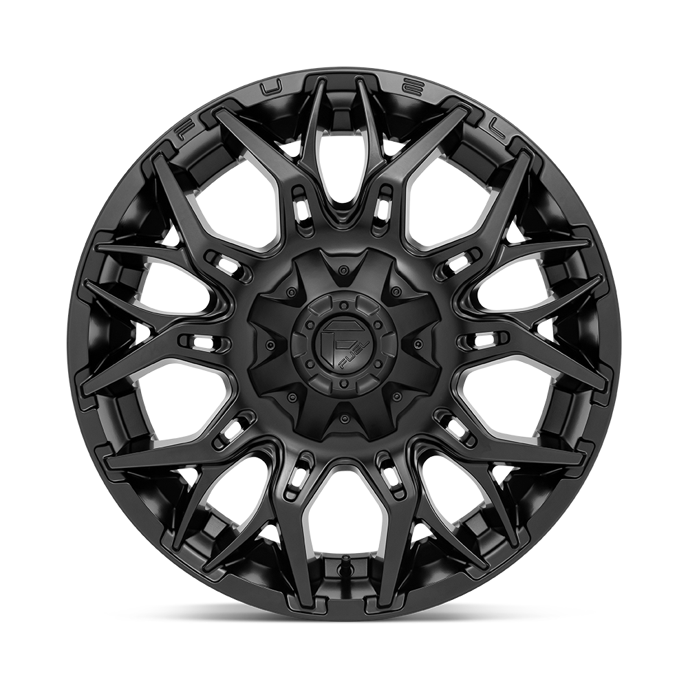 Fuel Twitch Blackout Wheel (D772) | Dirty Garage