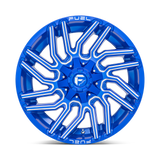 Fuel Typhoon Anodized Blue Milled Wheel (D774) | Dirty Garage