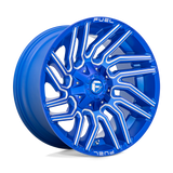 Fuel Typhoon Anodized Blue Milled Wheel (D774) | Dirty Garage