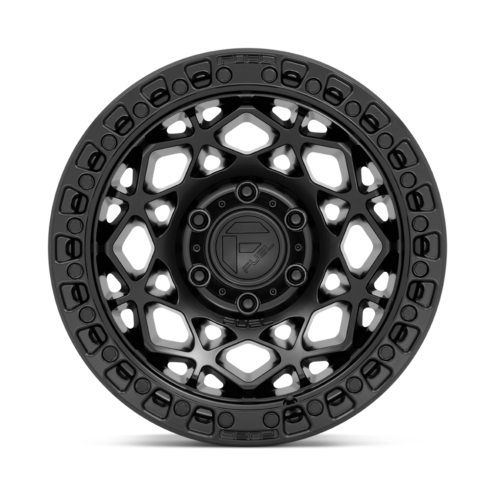 Fuel Unit Matte Black w/ Matte Black Ring Wheel (D786) | Dirty Garage