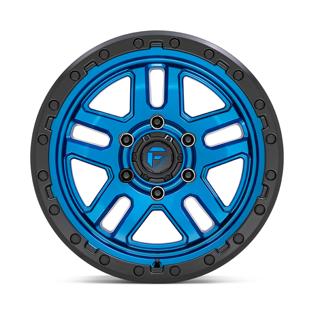 Fuel Ammo Blue w/ Black Lip Wheel (D790) | Dirty Garage