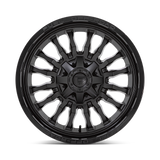 Fuel Arc Matte Black w/ Gloss Black Lip Wheel (D796) | Dirty Garage