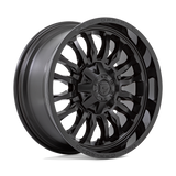 Fuel Arc Matte Black w/ Gloss Black Lip Wheel (D796) | Dirty Garage