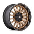 Fuel Arc Platinum Bronze w/ Black Lip Wheel (D797) | Dirty Garage