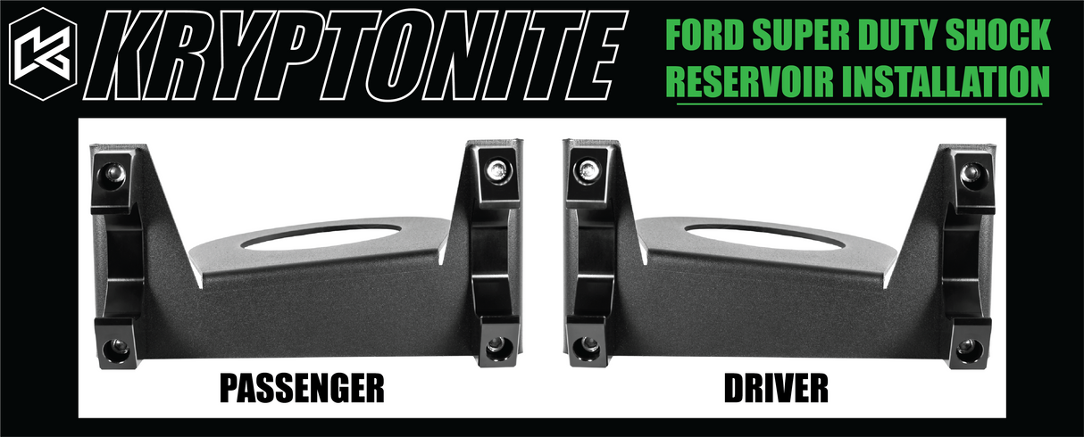 2005- Superduty Front Death Grip Shock Reservoir Mount Kit - View 3 | Dirty Garage