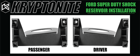 2005- Superduty Front Death Grip Shock Reservoir Mount Kit - View 3 | Dirty Garage