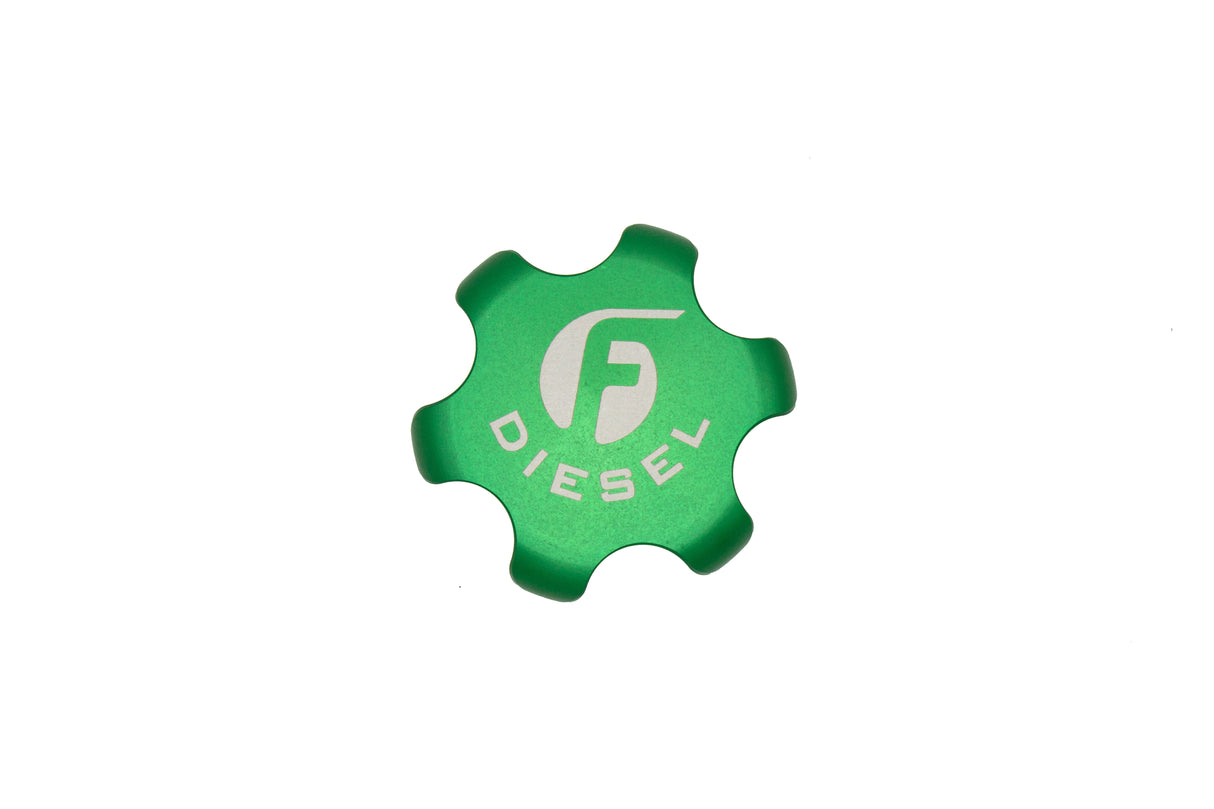 2013-2018 Ram HD Green Anodized Billet Fuel Cap (FPE-FC-1316-GRN)